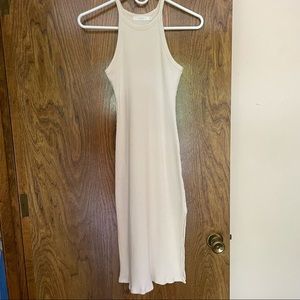 Lush Ribbed Halter Midi Dress